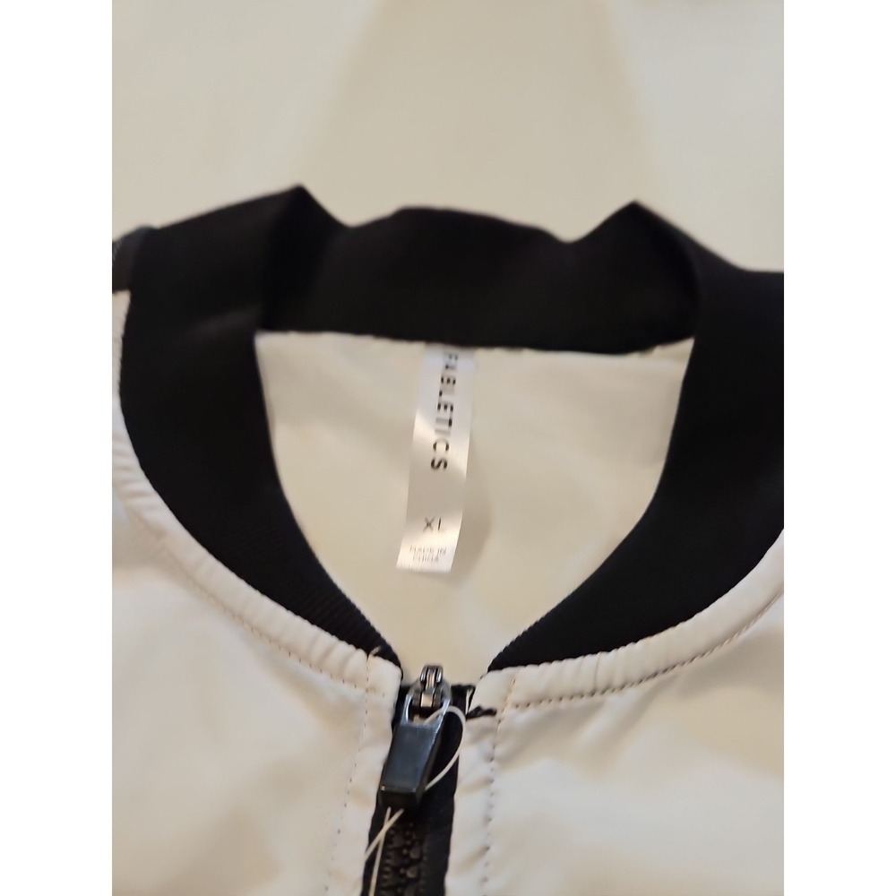 Fabletics Atlanta Jacket Lightweight White/Black … - image 3